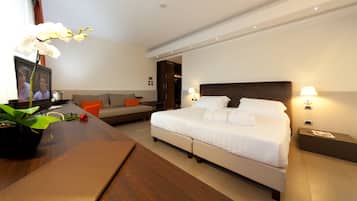 Suite junior | 1 habitación, ropa de cama de alta calidad y camas Select Comfort