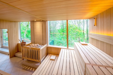 Sauna. Scheck Hotel