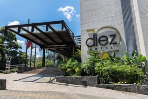 Entrada de la propiedad