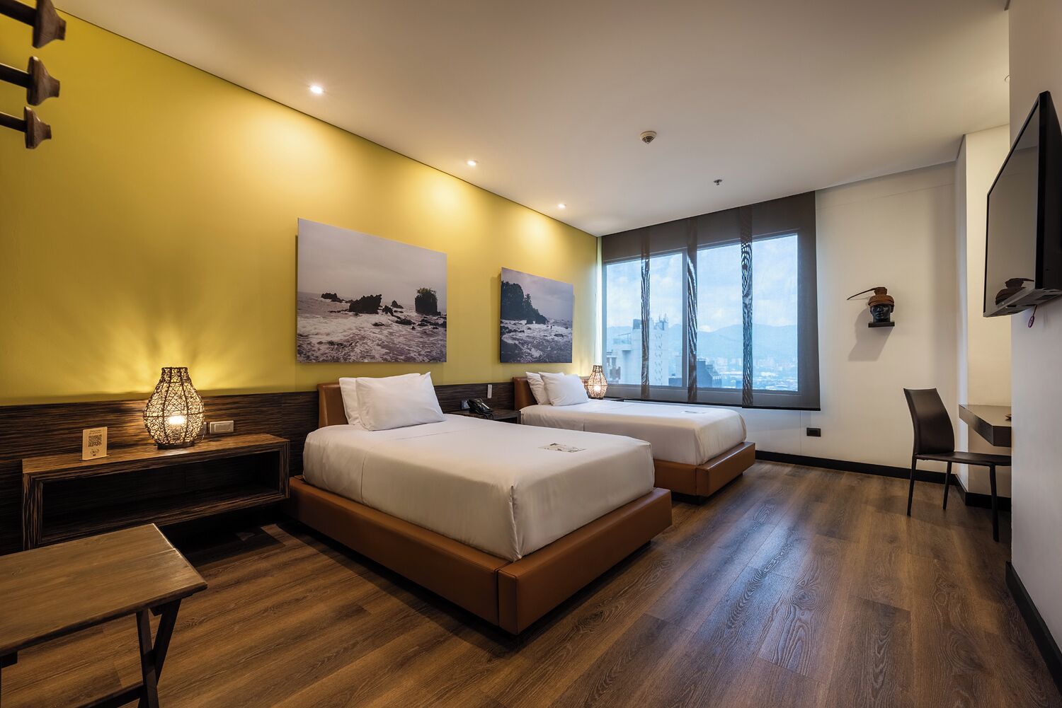 Superior Twin kamer | Uitzicht op de stad