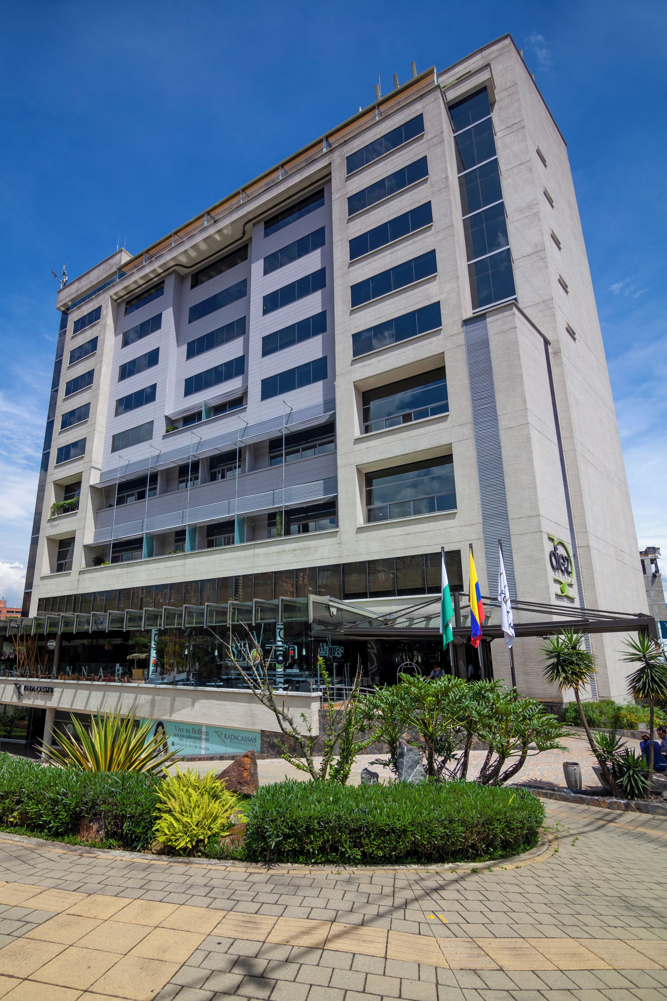 Façade de l’hébergement