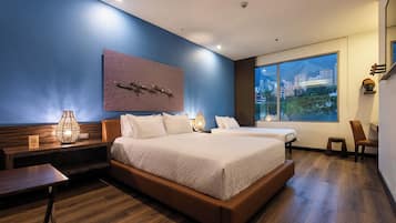 Family Room | Down duvets, pillow-top beds, minibar, in-room safe