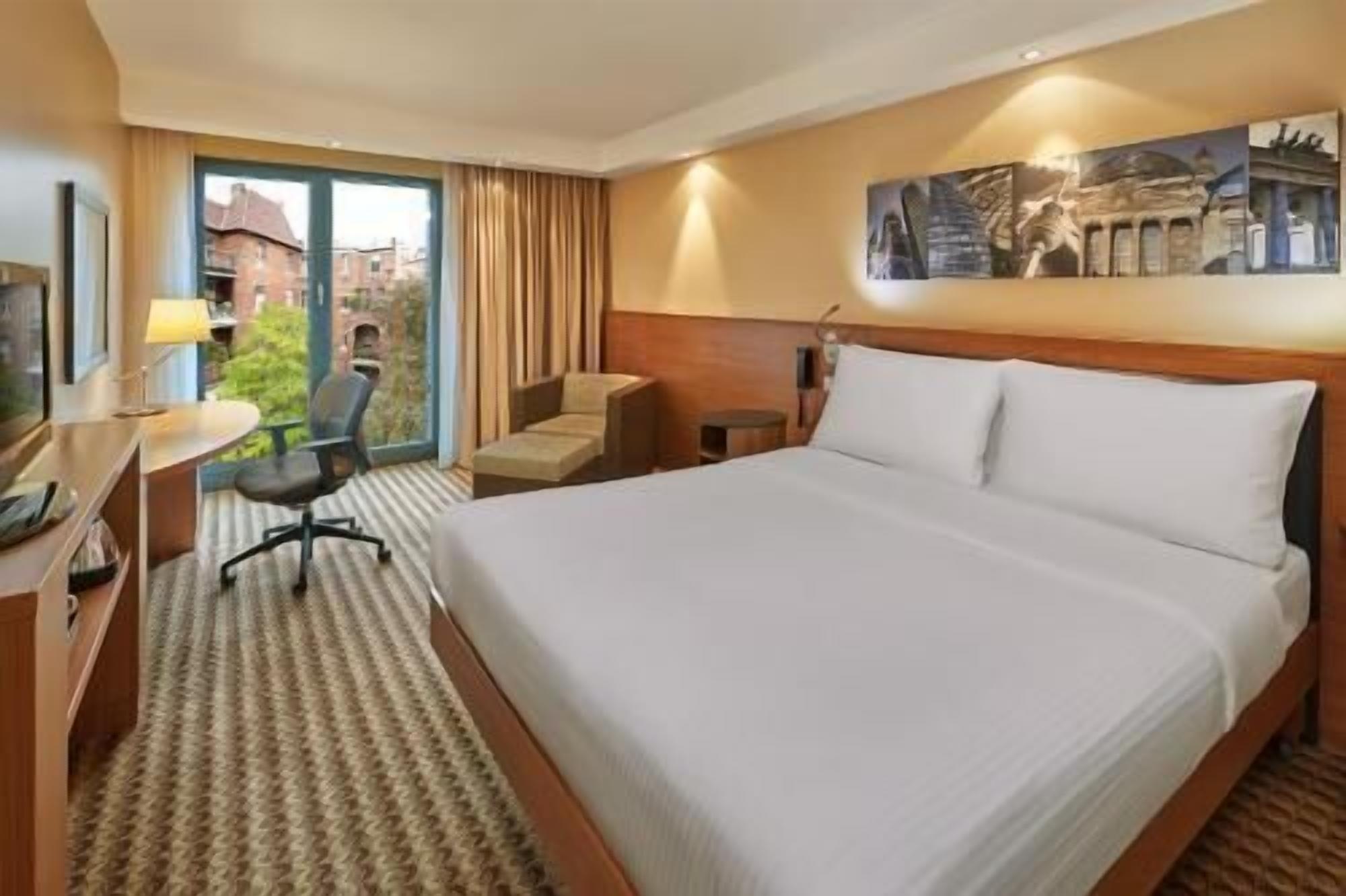 Hypo-allergenic bedding, blackout drapes, soundproofing