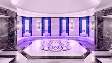 Baño turco o hammam, masajes suecos y masajes tailandeses
