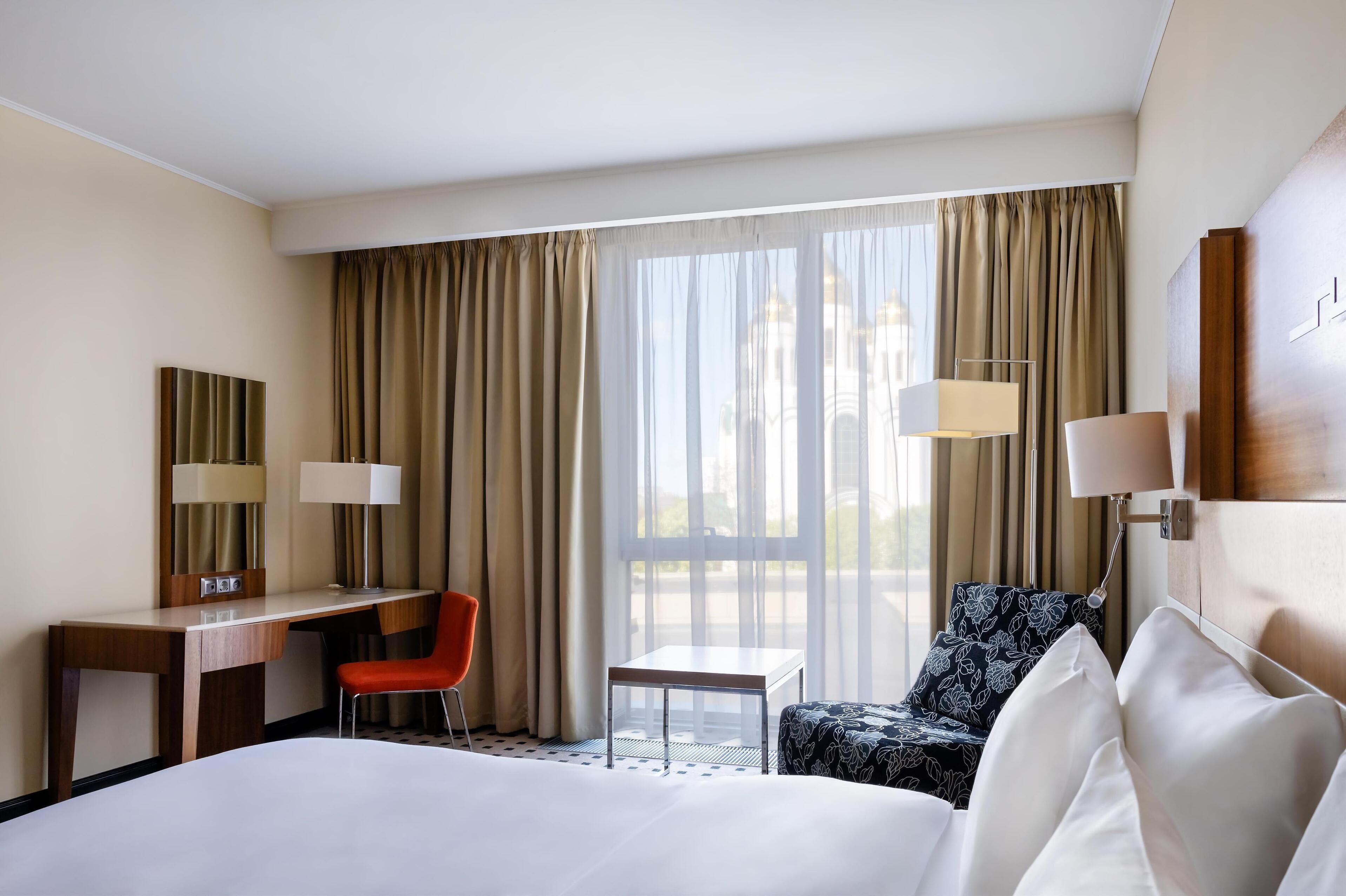 Superior Room (Cathedral View) | Premium bedding, down comforters, minibar, in-room safe