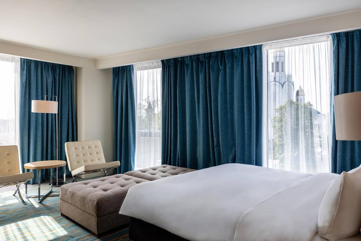 Premium Room (Cathedral View) | Premium bedding, down comforters, minibar, in-room safe