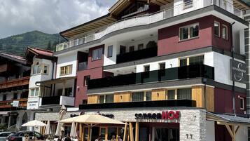 Fassade der Unterkunft