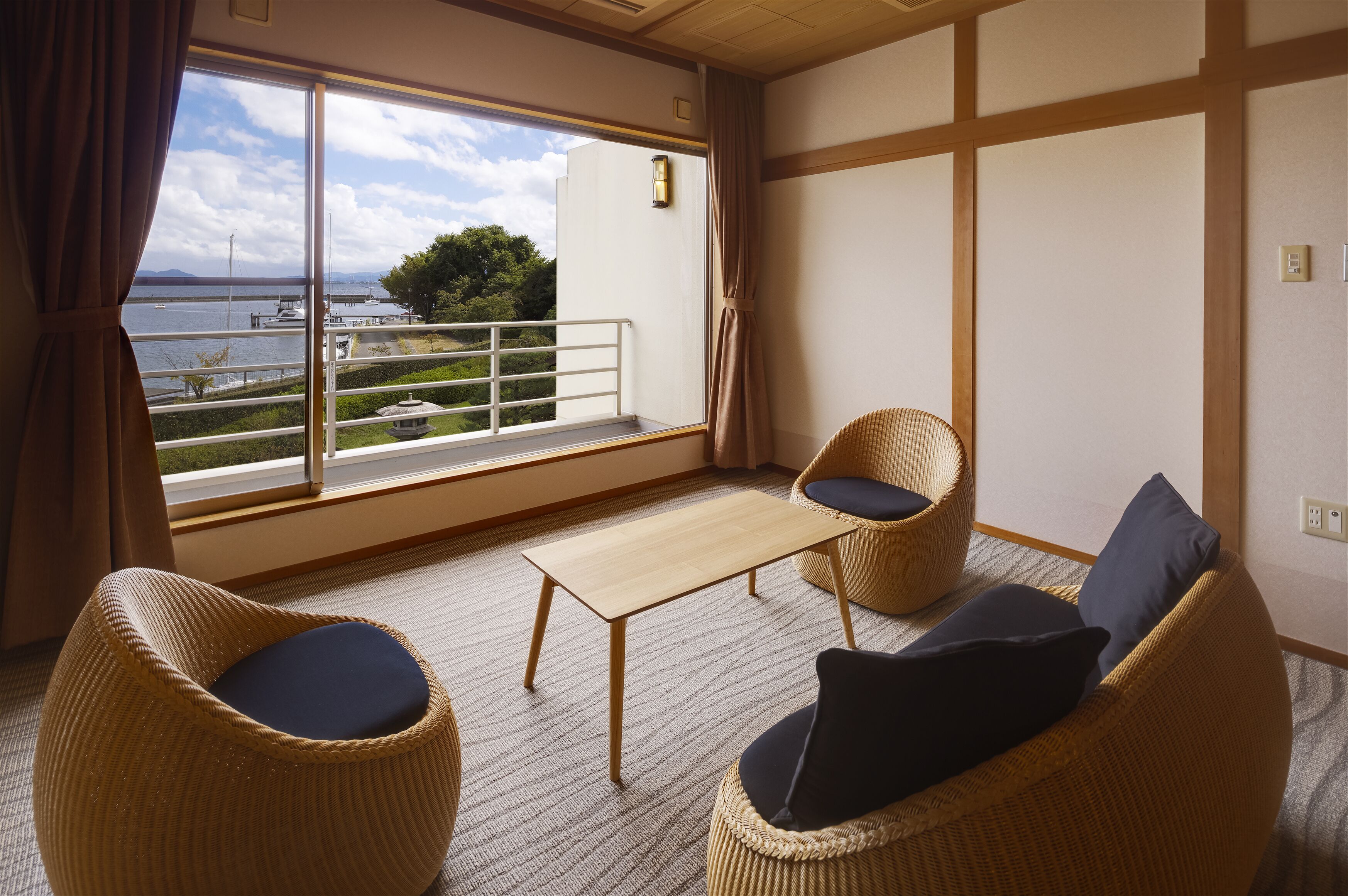 部屋からの景観