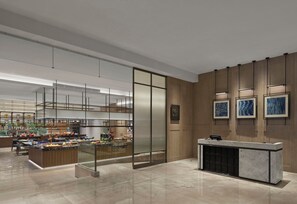 3 restaurants, breakfast served - Shanghai Marriott Hotel Yangpu Riverside (Shanghai)
