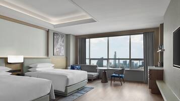 Minibar, in-room safe, desk, blackout curtains