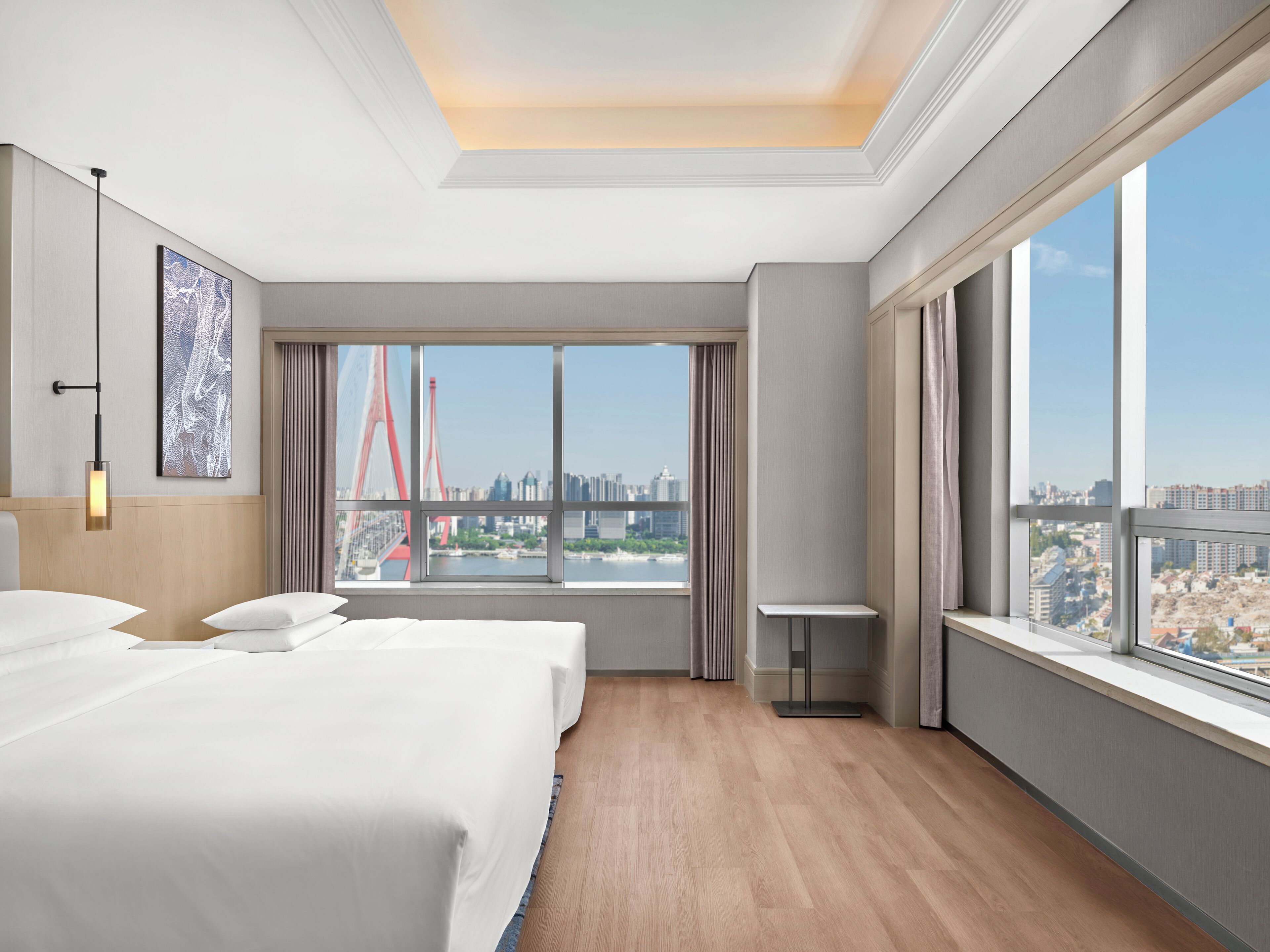 Minibar, in-room safe, desk, blackout curtains