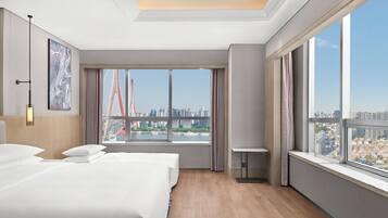 Minibar, in-room safe, desk, blackout curtains