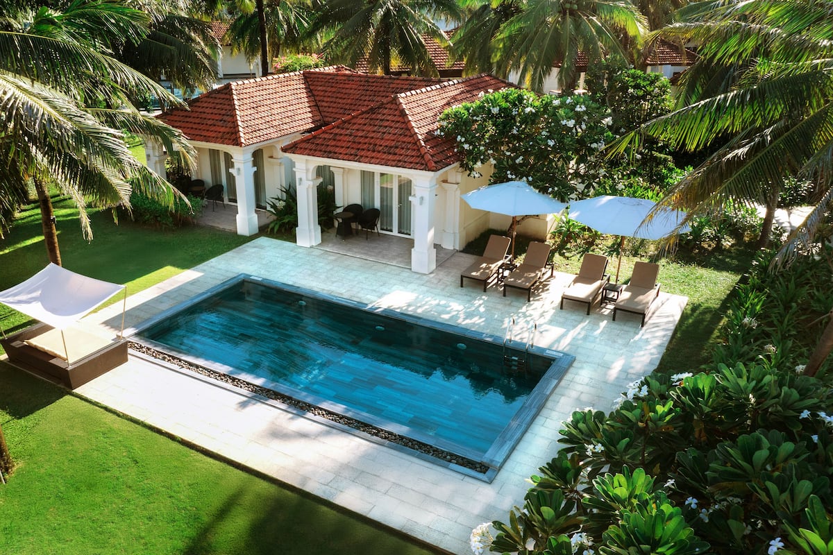 Villa, 2 Bedrooms, Private Pool, Garden View | Living area