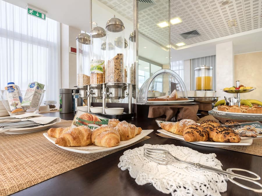 Daily buffet breakfast (EUR 12 per person)