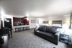 Suite, 2 Queen Beds, Non Smoking | Individually decorated, desk, laptop workspace, blackout curtains - Quality Inn & Suites Mattoon South (Mattoon)