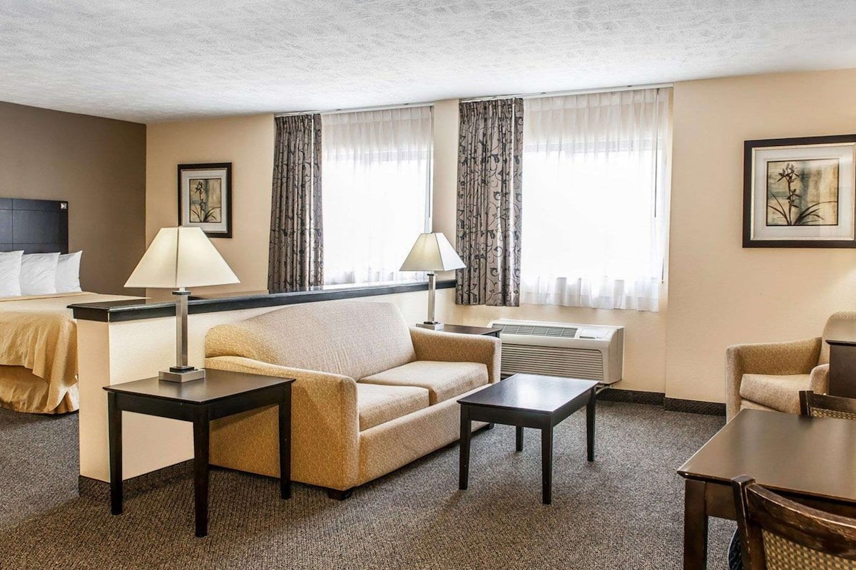 suite, 2 queen beds, non smoking | individually decorated, desk, laptop workspace, blackout curtains