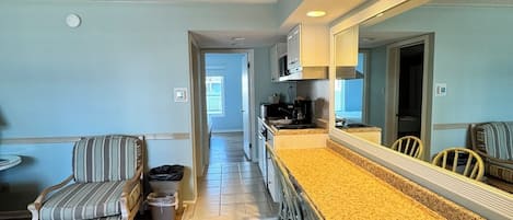 One Bedroom Suite with Living Room | Living area | Flat-screen TV, DVD player