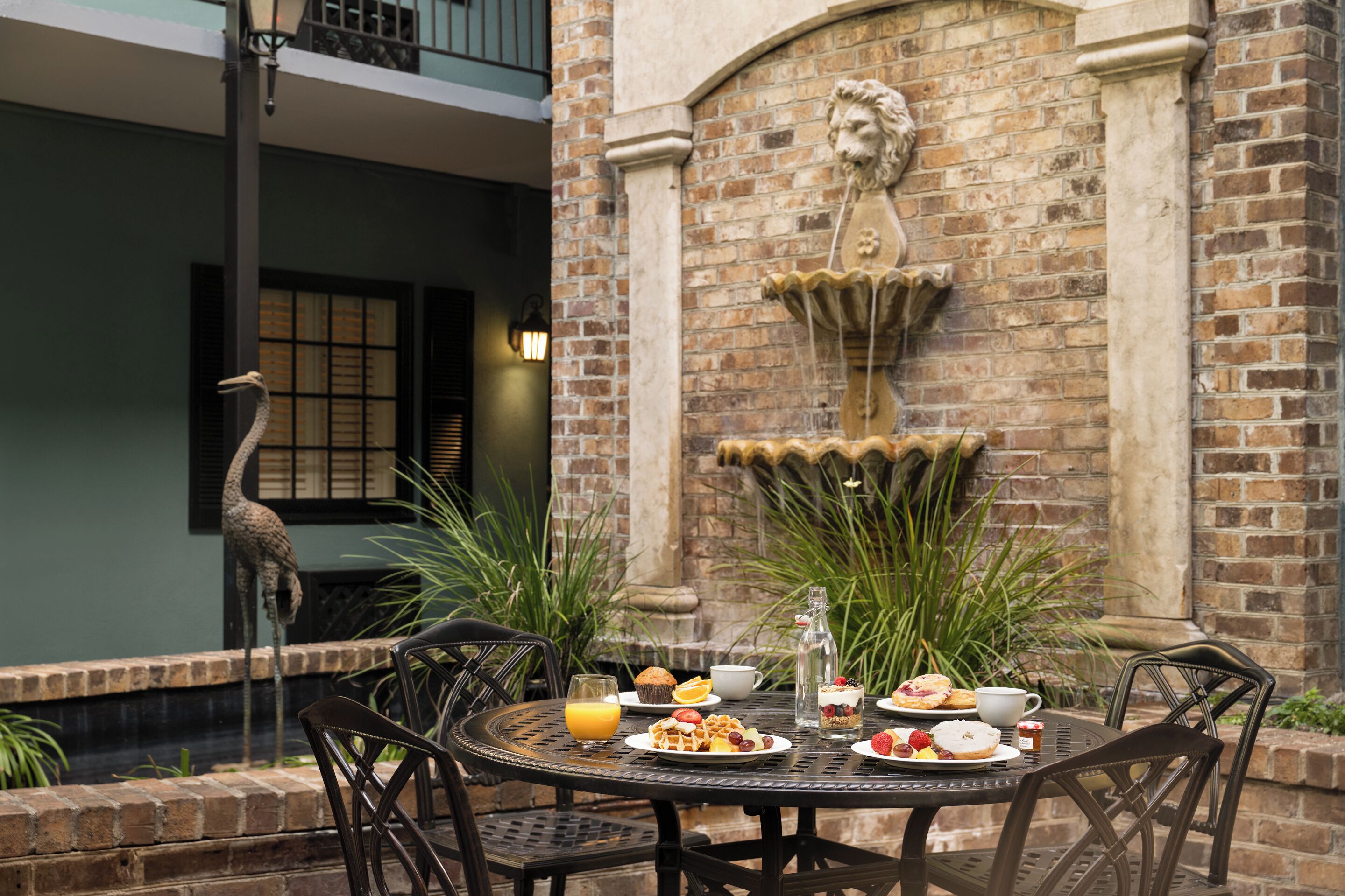 Petit déjeuner en libre-service compris tous les jours