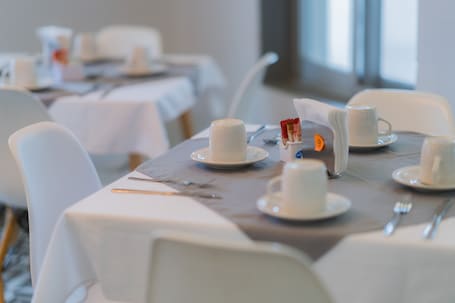 Breakfast served. Expo Hotel Guadalajara