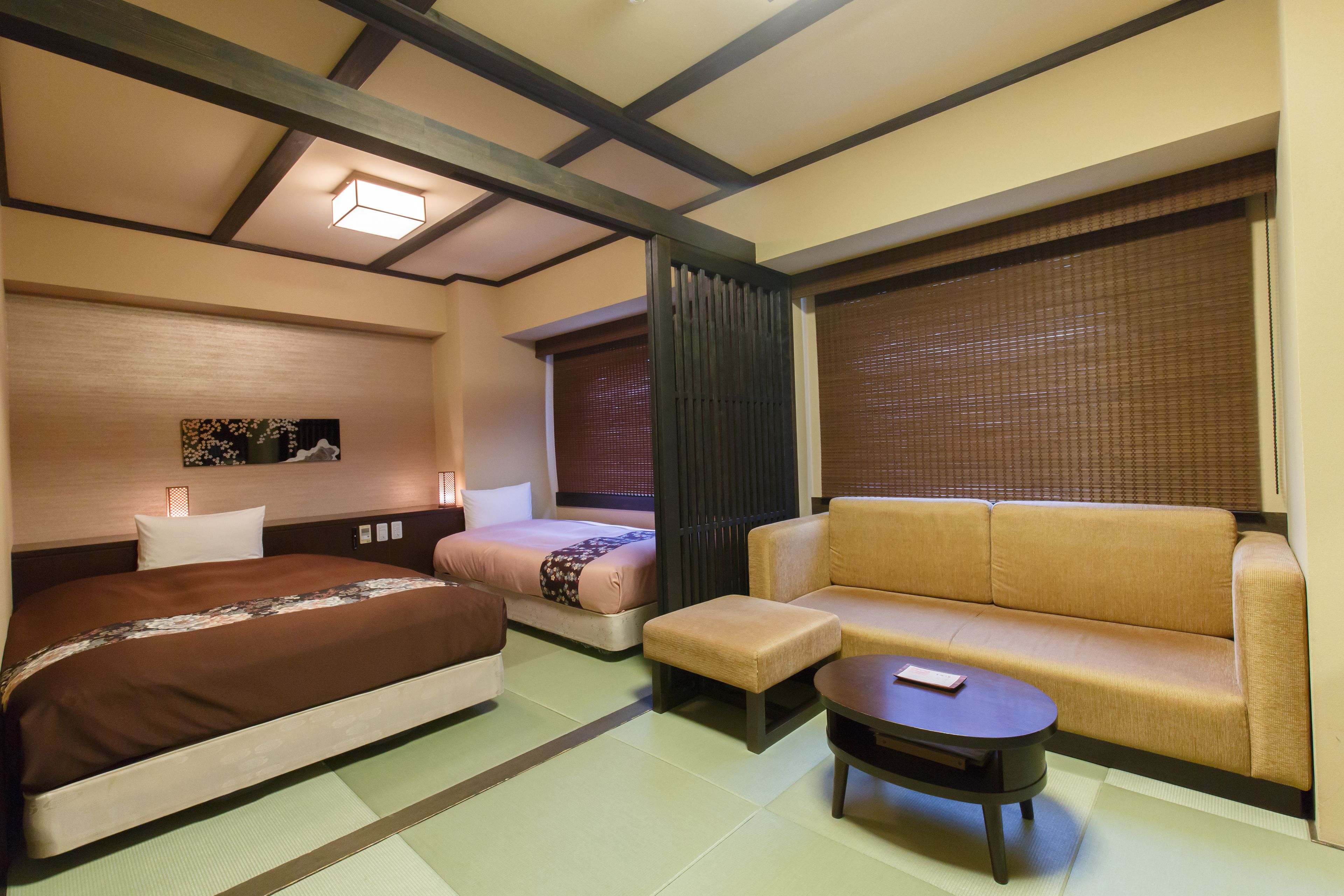 deluxe double room (non smoking), dinner buffet | 1 bedroom, in-room safe, desk, blackout curtains