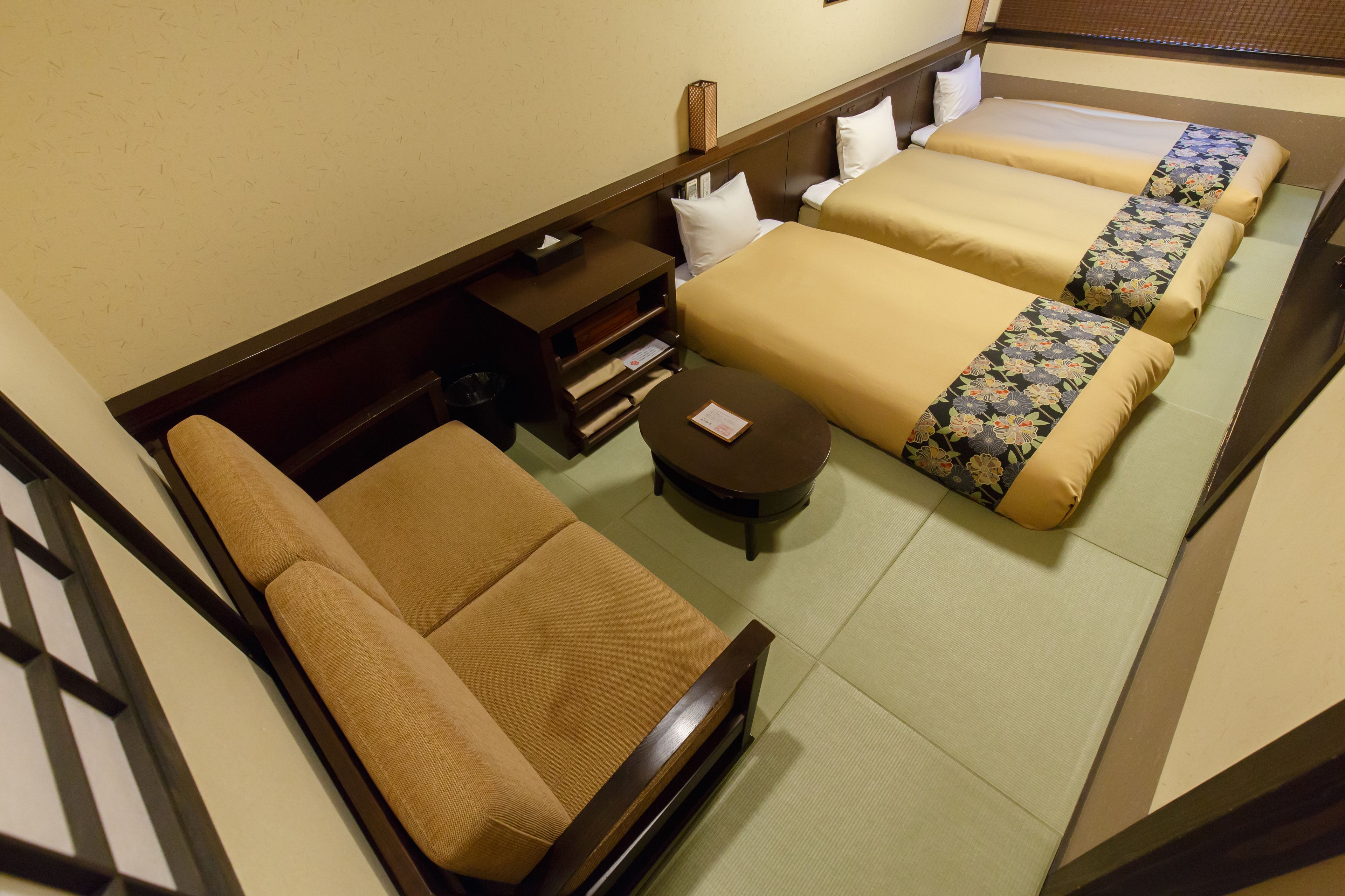 japanese western style family room (non smoking), breakfast included | 1 bedroom, in-room safe, desk, blackout curtains