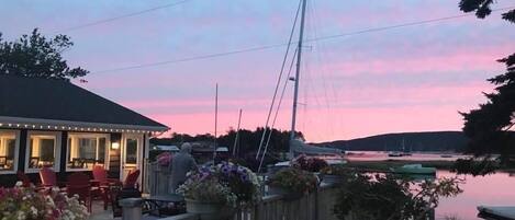 Uitzicht op het meer