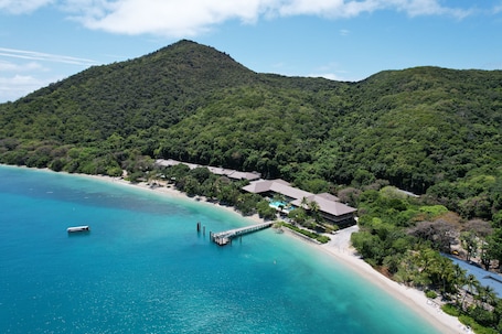 Aerial view. Fitzroy Island Resort