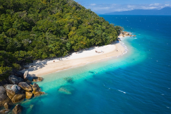 On the beach, snorkelling, kayaking, fishing