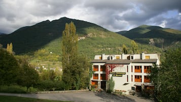 Overnatningsstedets facade