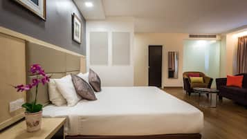 In-room safe, iron/ironing board (on request), rollaway beds, free WiFi
