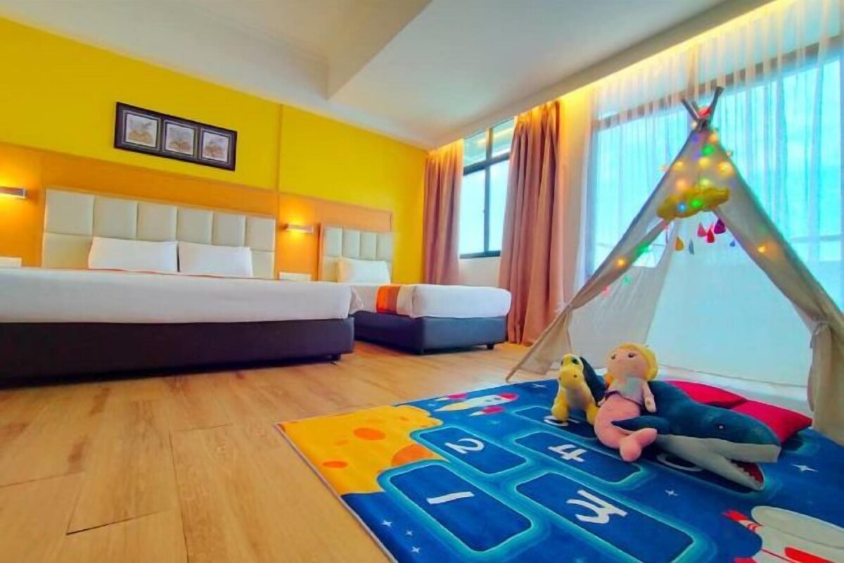 In-room safe, iron/ironing board (on request), WiFi (free)
