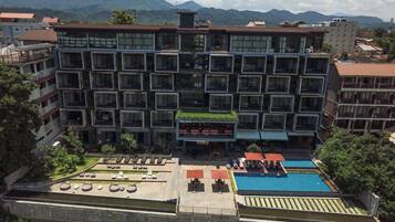 Fachada de la propiedad