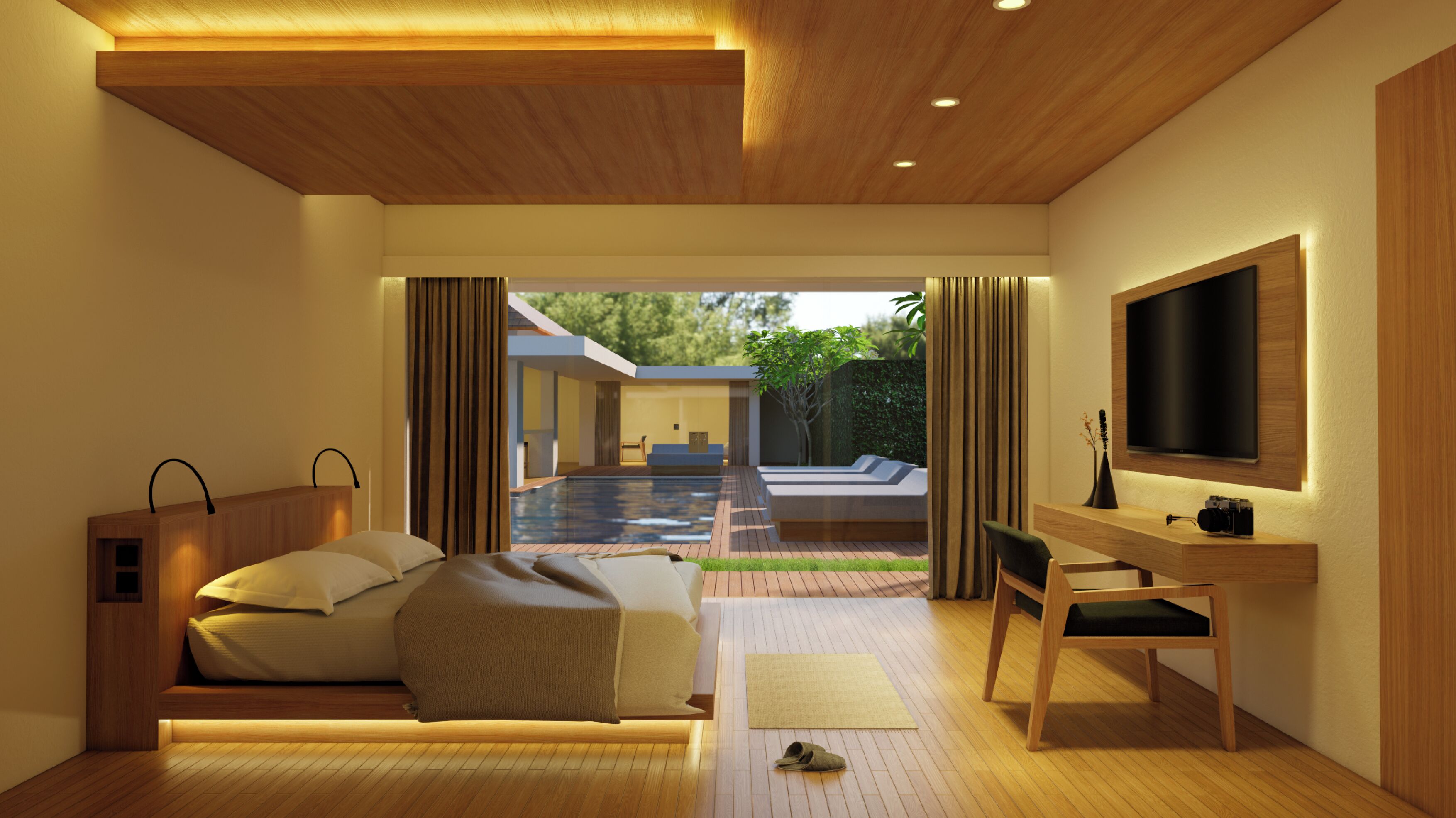 Villa, 5 Bedrooms | Minibar, in-room safe, desk, free cribs/infant beds