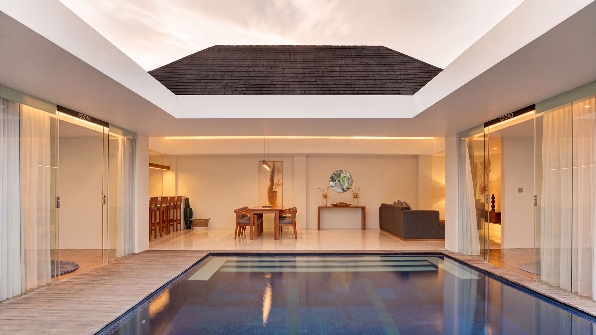 Villa, 2 Bedrooms | Living area