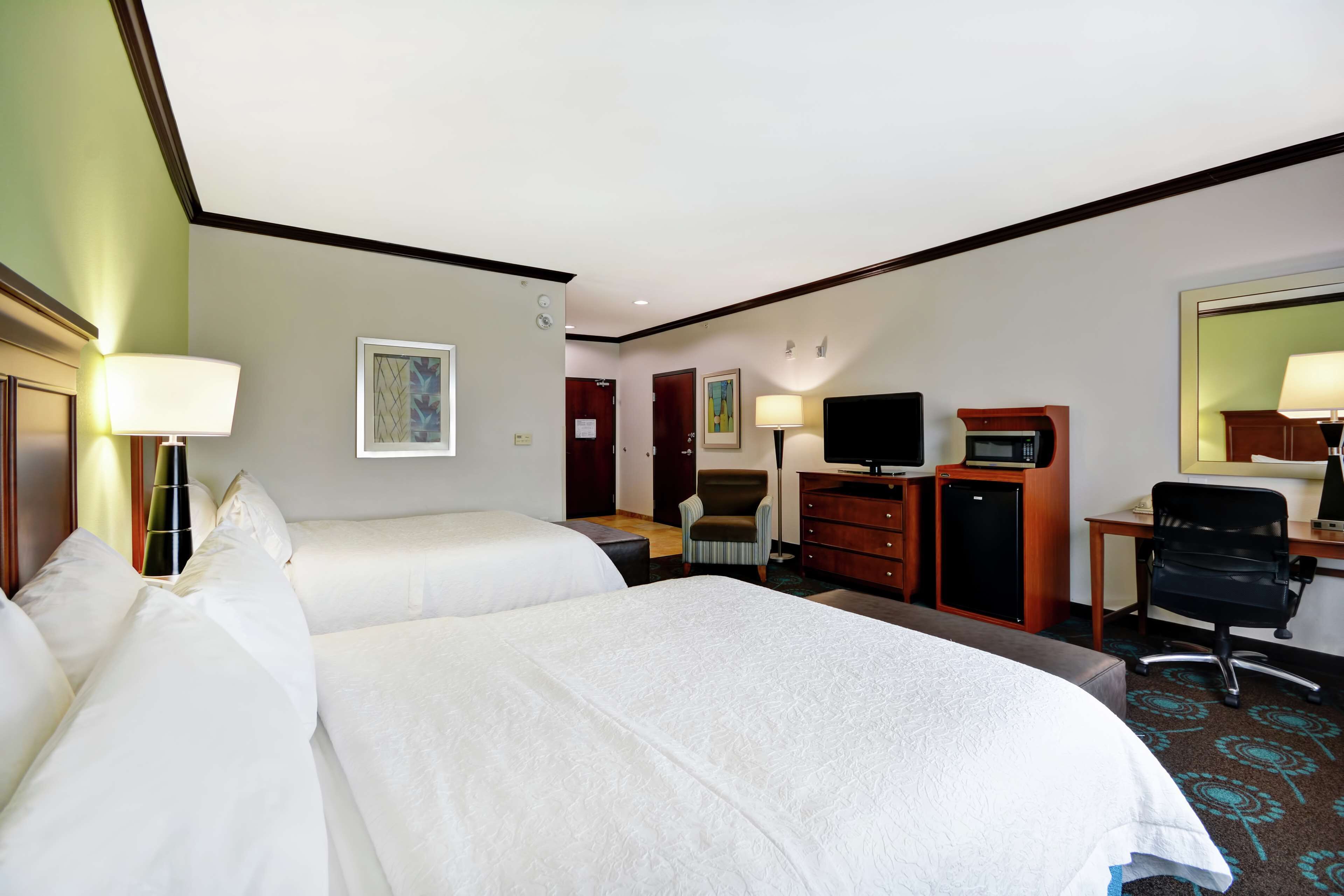 room, 2 queen beds, accessible, bathtub | desk, iron/ironing board, free cots/infant beds, rollaway beds