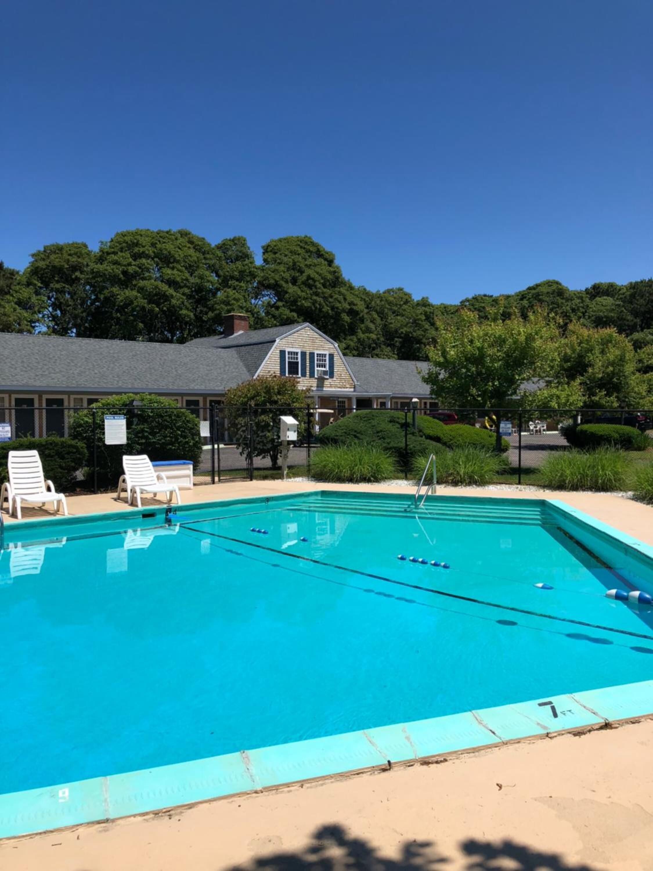 Seasonal outdoor pool