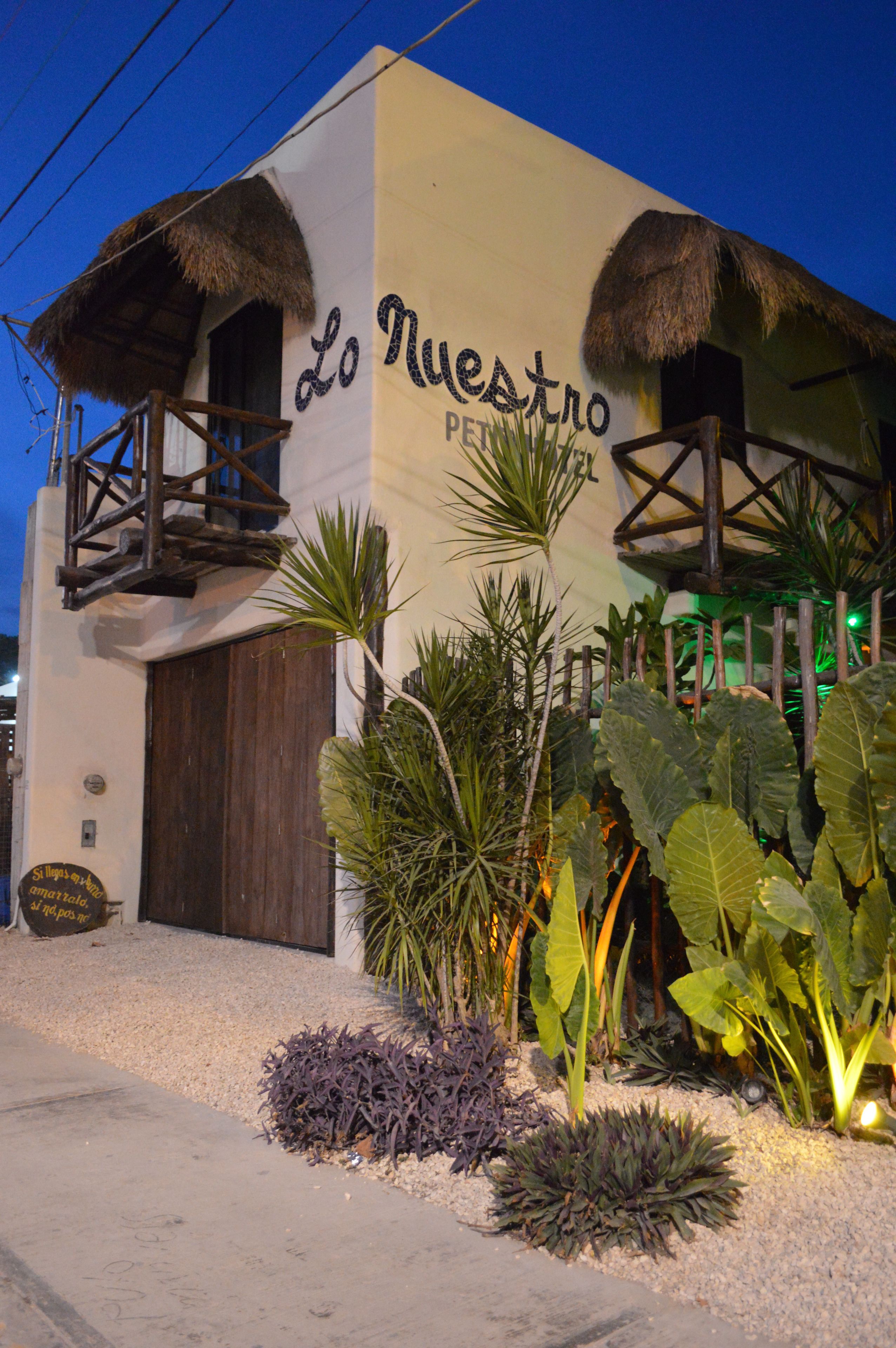 Front of property - evening/night