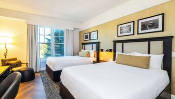 Standardværelse - 2 queensize-senge - ikke-ryger | 1 soveværelse, premium-sengetøj, dundyner, senge med topmadrasser