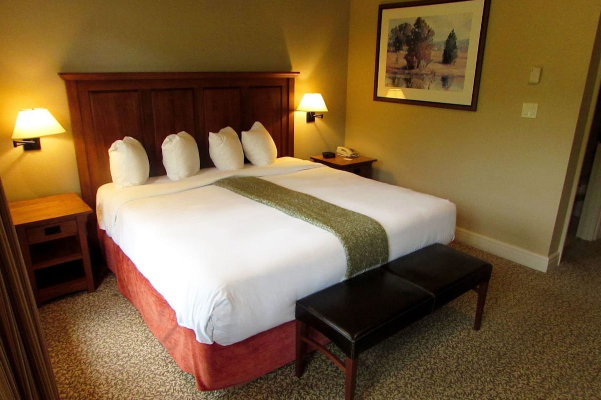 Premium bedding, down duvets, pillow-top beds, iron/ironing board