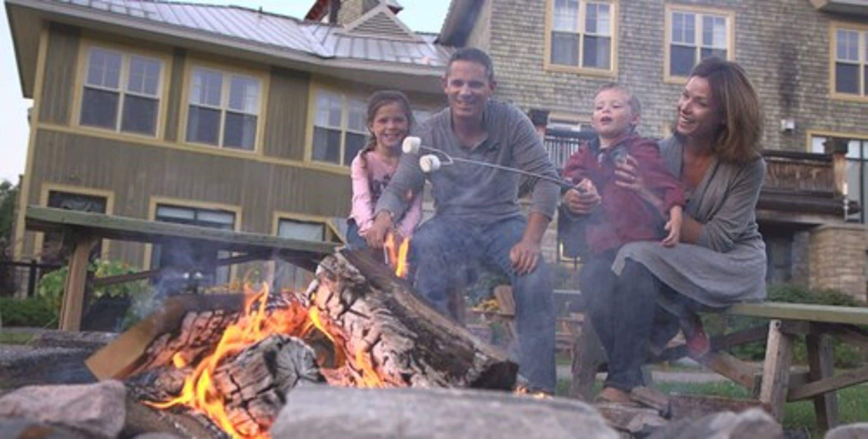 Overnatningsstedets område