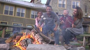 Overnatningsstedets område