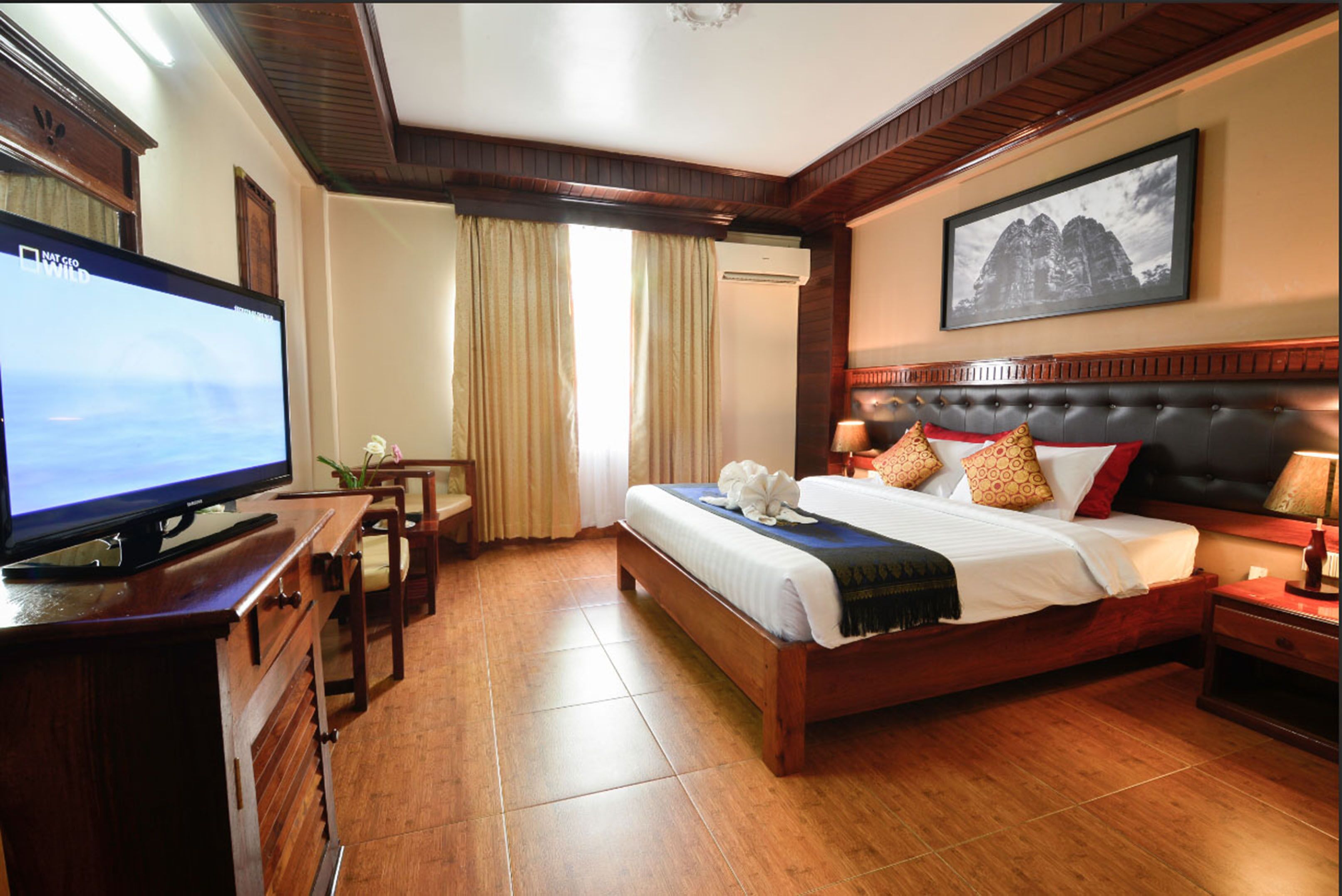deluxe double room, 1 king bed | view from room