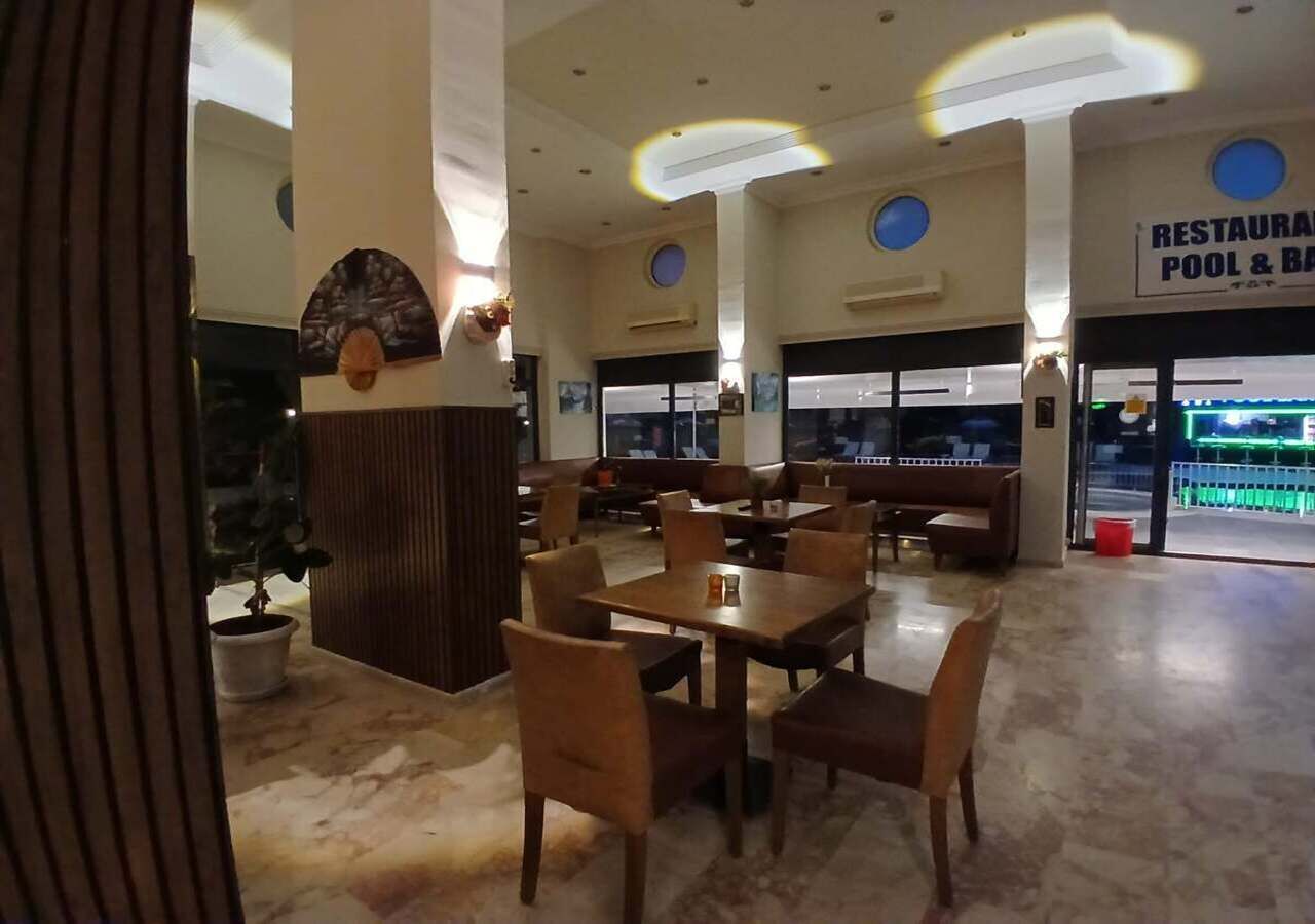 Sitteområde i lobbyen