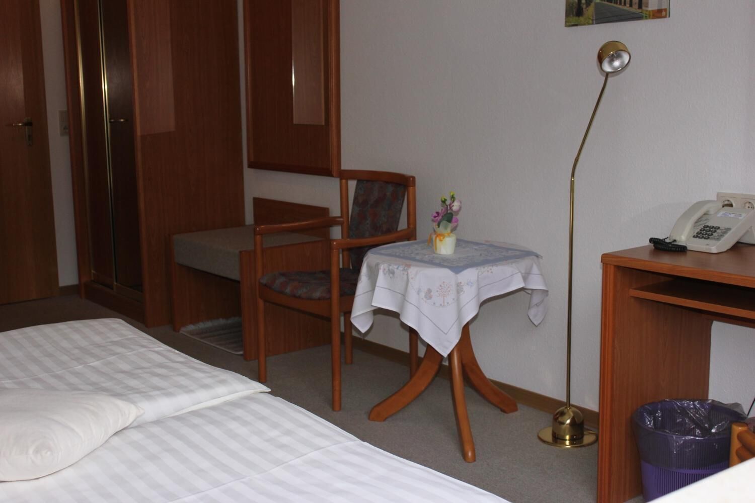 1 bedroom, desk, soundproofing, iron/ironing board