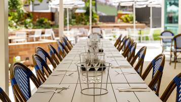 Lunch, dinner served; local cuisine, garden views