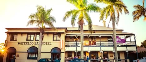 Façade de l’hébergement