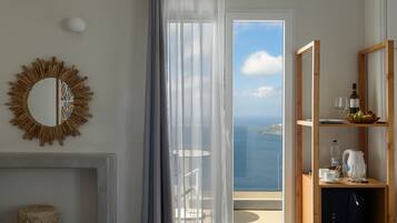 Junior Suite, 1 Bedroom, Hot Tub, Sea View | View from room