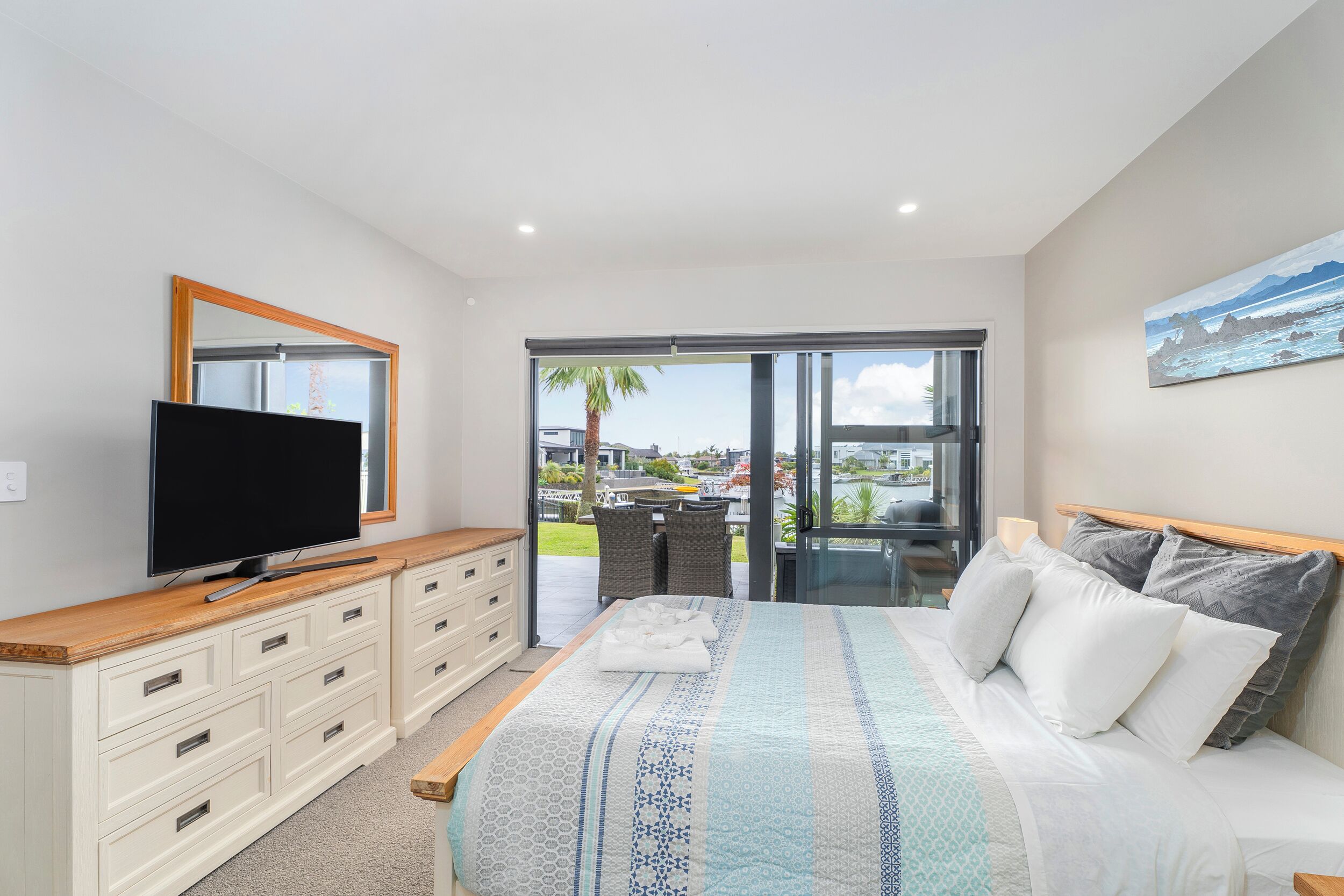 Premium bedding, individually decorated, individually furnished