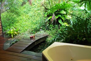 Standard Suite, 1 Bedroom, Kitchen (Water Lodge) | Jetted tub - Mt Warning Rainforest Retreat (Mount Warning)