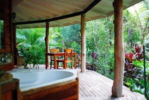 Couples treatment rooms, body treatments, hot stone massages - Mt Warning Rainforest Retreat (Mount Warning)